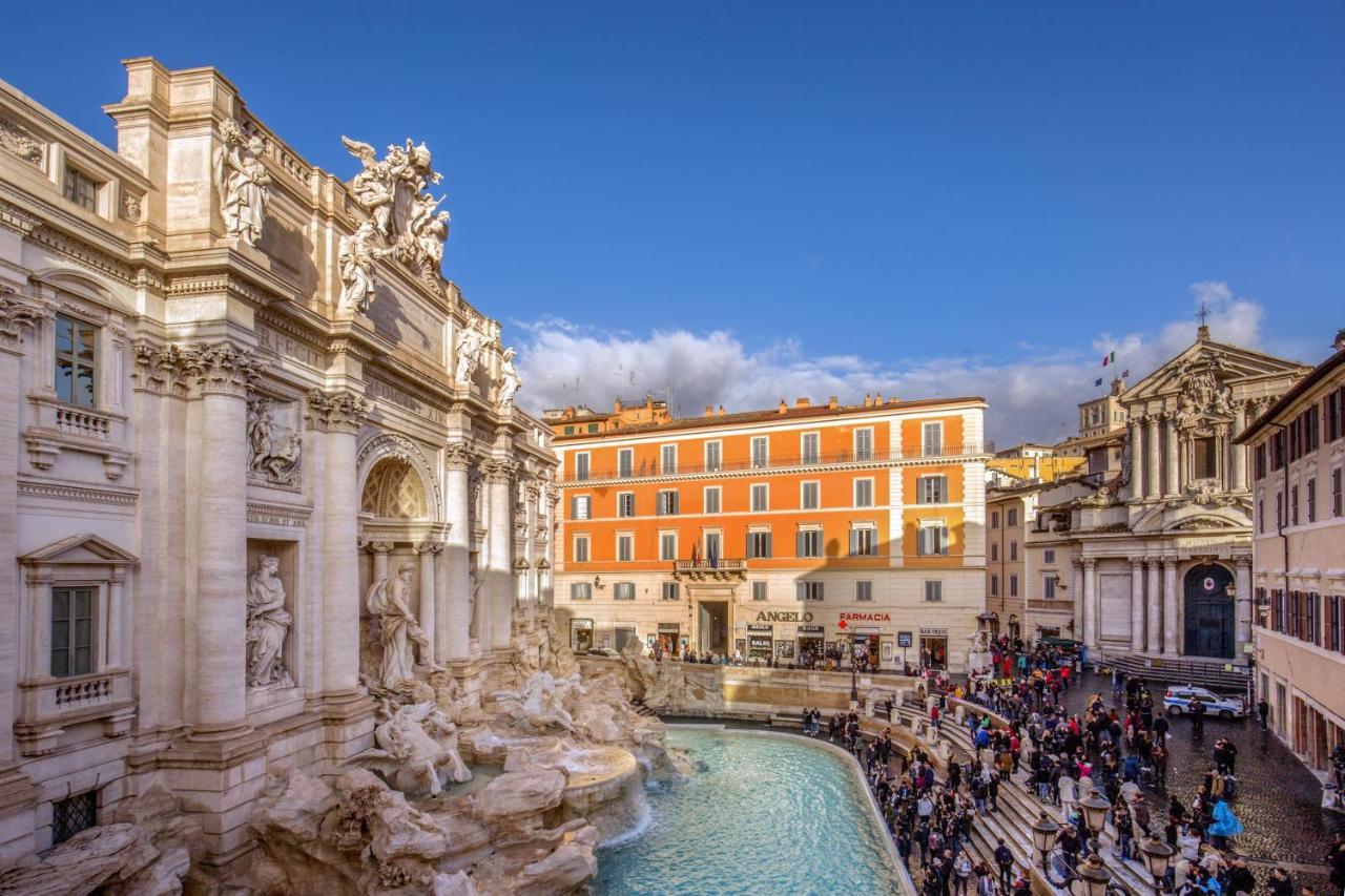 Trevi Ab Aeterno - Amazing View Of The Trevi Fountain Lägenhet Rom Exteriör bild